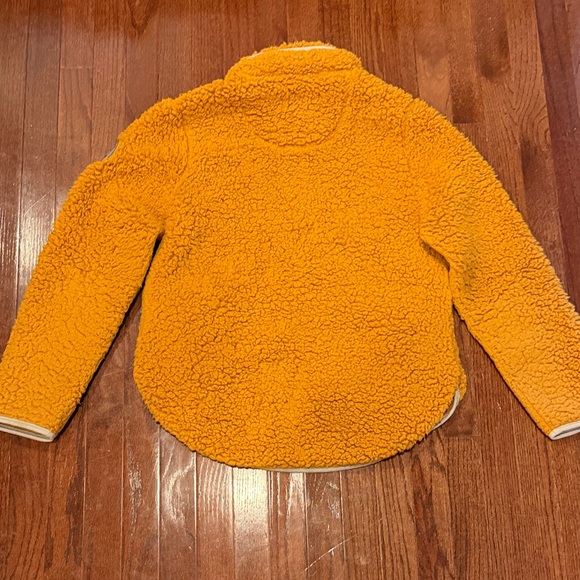 Simply Southern Bright Orange Sherpa Jacket - Picture 6 of 11